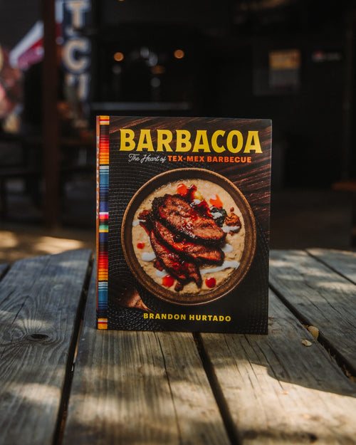 Barbacoa cookbook by Brandon Hurtado, cover
