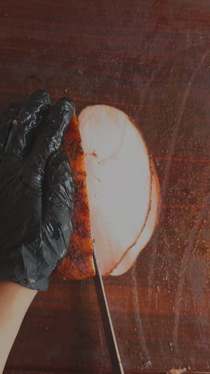 Whole Smoked Turkey Breast, the intro clip from the Whatnot stream