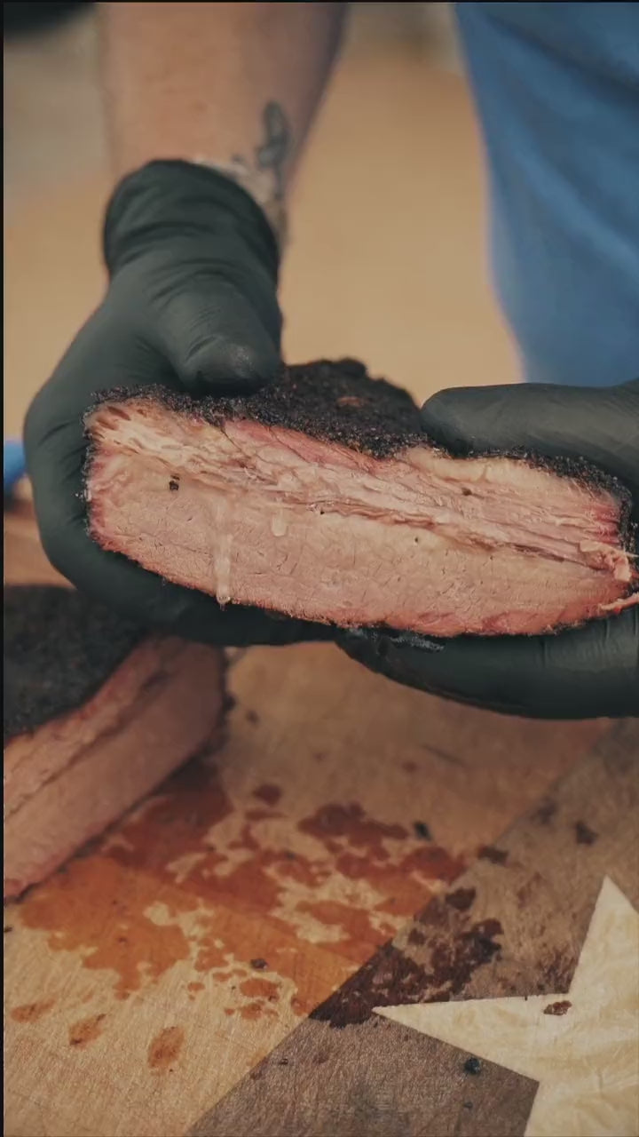Prime Brisket by the Pound, the intro clip from the Whatnot stream